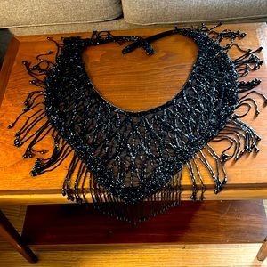 Black beaded collar- offers welcome!